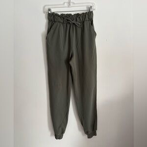 Lululemon Olive Green Jogger Pants
